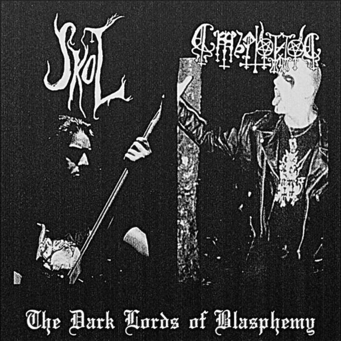 smyrtonos / skol – the dark lords of blasphemy [split]