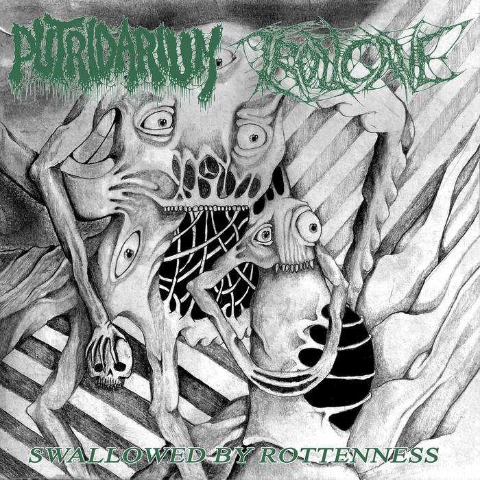 putridarium / trollcave – swallowed by rottenness [split]